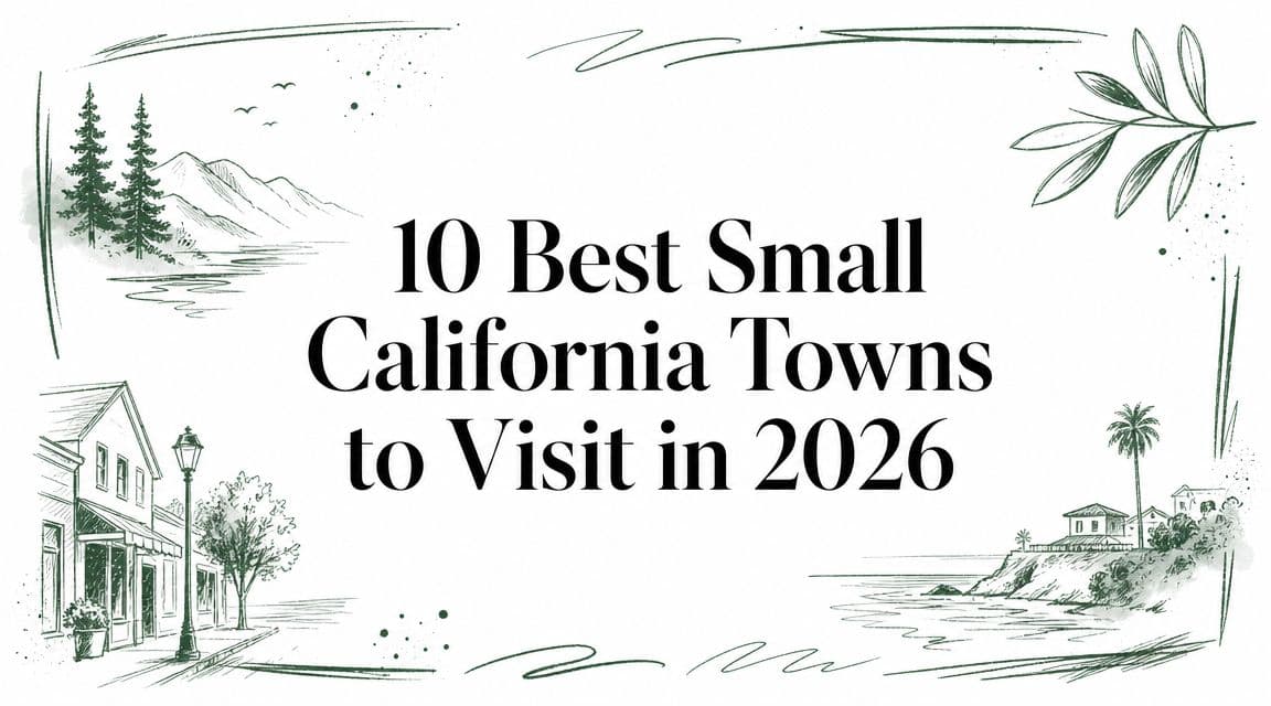 10 Best Small California Towns to Visit in 2026