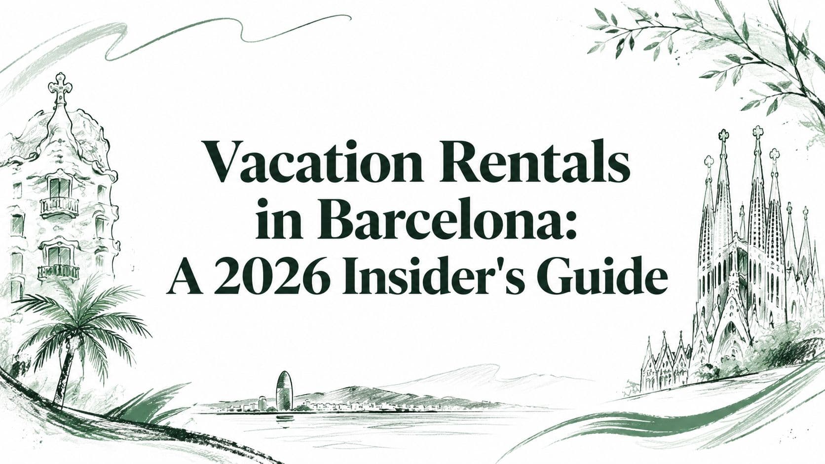 Vacation Rentals in Barcelona: A 2026 Insider's Guide