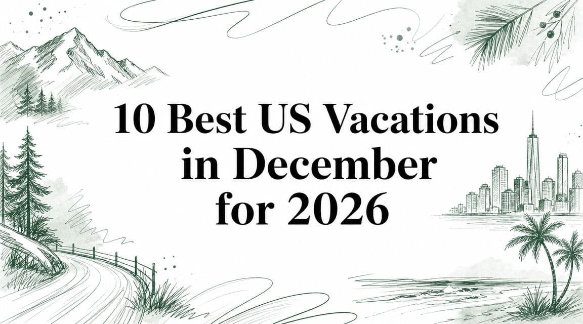 10 Best US Vacations in December for 2026