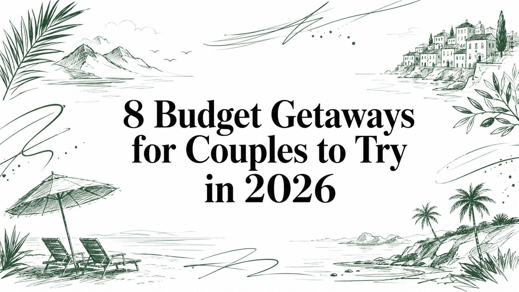 8 Budget Getaways for Couples to Try in 2026