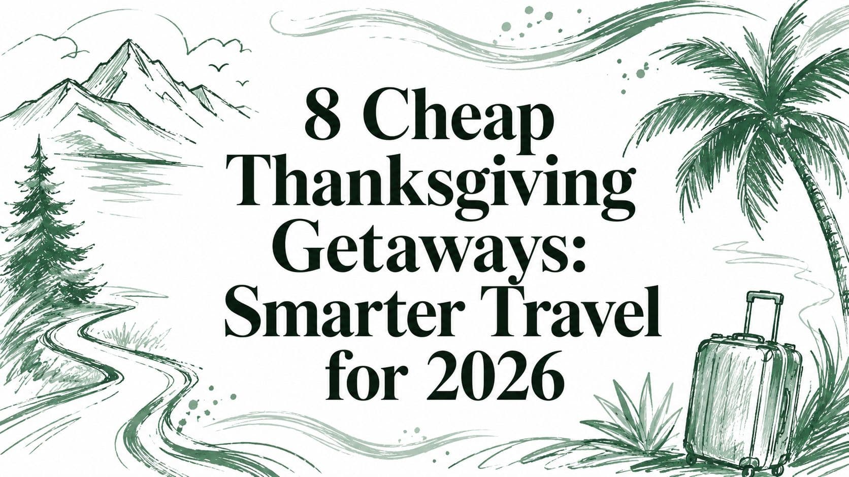 8 Cheap Thanksgiving Getaways: Smarter Travel for 2026