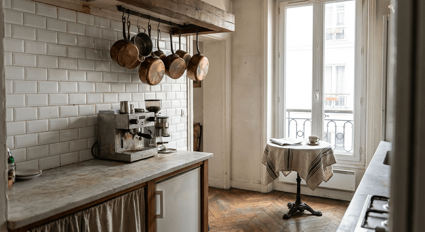 Elegant Haussmann Apartment in Le Marais - Previous